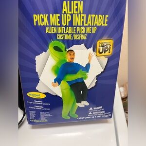 Alien pick me up inflatable costume